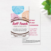 手引きファジー糸かぎ針ギフトラベルカード (デスク)