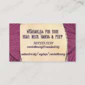 手引き撚り糸ハンクスケッチフック 名刺 (裏面)