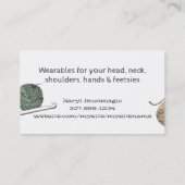 手引き撚り糸ハンクスケッチフック 名刺 (裏面)