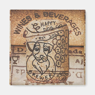 手引き犬ブルワリーマグネット マグネット