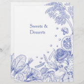 手引き青野菜レシピ部門 (正面/裏面)