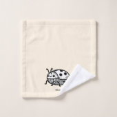 手引き魅力的甲虫イラストレーション バスタオルセット (ウォッシュタオル)