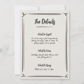 手引きsip及び招待状 招待状 (裏面)