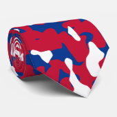 手形のチーム色のカムフラージュ ネクタイ (ロール)