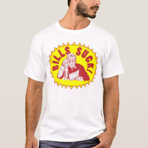 手形は吸います Tシャツ