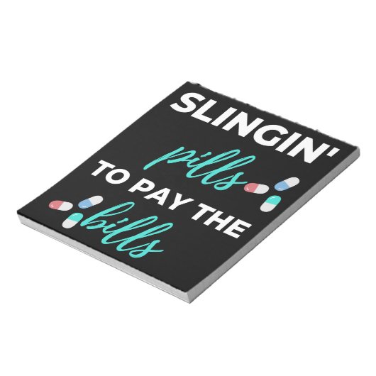 手形を支払うためにピリングを取る ノートパッド (回転)