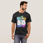 手形を支払う手形は支払おもしろい引用文 Tシャツ (正面フル)