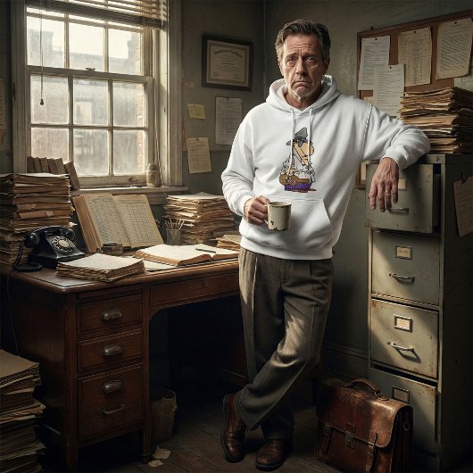 手形コレクター債務個人フード付きスウェットシャツ パーカ