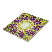 手彩色の | Tear-Dropセラミックタイル タイル (側面)