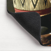 手彫りのドラム、リビングストン、ザンビア マウスパッド (コーナー)