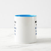 手想像を持って ツートーンマグカップ (中央)