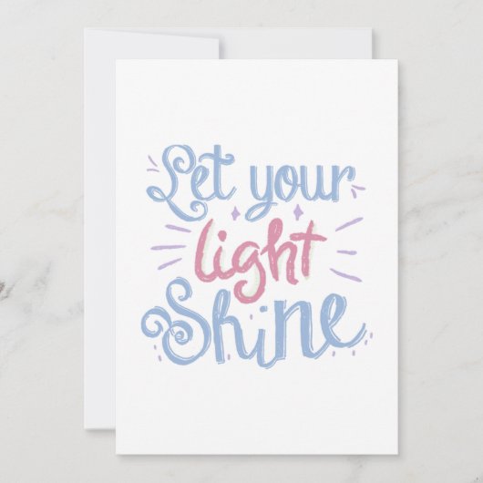 手感動的入力デザイン 招待状 (正面)