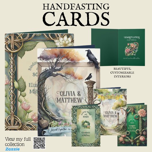 手打ちカーパーソナライズされたド異教のケルト薬液🌿 カード