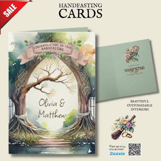 手打ちカーパーソナライズされたド異教のケルト薬液🌿 カード