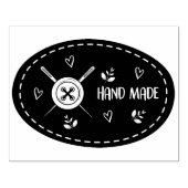 手打ち式業務用包装切手 ラバースタンプ (インプリント)