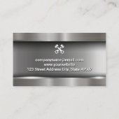 手押さえレンチ | 整備士ロゴ 名刺 (裏面)