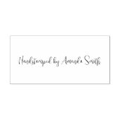 手押しカスタムされた ラバースタンプ (インプリント)