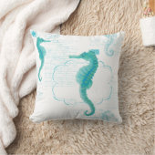 手押し色彩の鮮やかヴィンテージ手書きスクロール クッション (ブランケット)