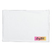 手押し車のドリフト、バーアウト 枕カバー (裏面)