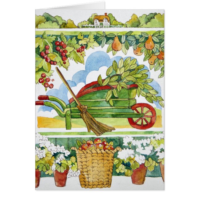 手押し車-庭の環境2012年 (正面)