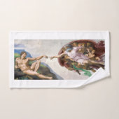 手拭いミケランジェロ：アダムの創造 ハンドタオル (ハンドタオル)