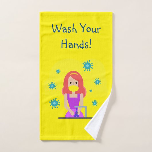 手拭きタオル ハンドタオル (ハンドタオル)