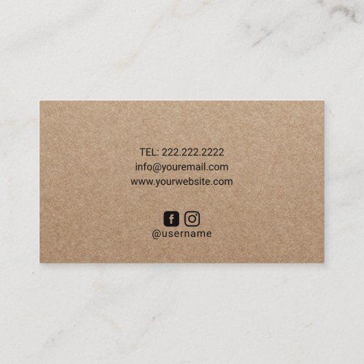 手持ちハートマッサージセラピー介護者 名刺 (裏面)