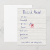 手指消毒剤のギフトに感謝しています 招待状 (正面/裏面)