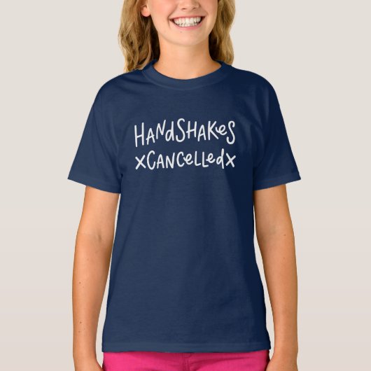 手振りがキャンセル Tシャツ (正面)