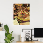 手掛かり ポスター (ホームオフィス)