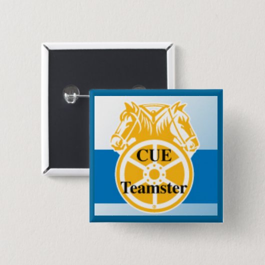 手掛りの一連の馬の御者 缶バッジ (正面&裏面)