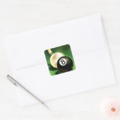 手掛り球として世界 スクエアシール (封筒)