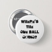 手掛り球のスヌーカーの引用文のバッジ 缶バッジ (正面&裏面)