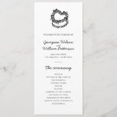 手描お洒落きケーキの結婚フラットプログラム プログラム (正面)