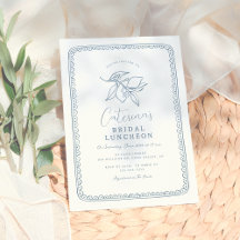 手描お洒落きレモン |青いブライダルシャワー