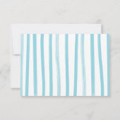 手描きおむつラッフルボーイ 招待状 (裏面)