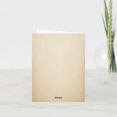 手描きおもしろいクリスマストインデナ企業のー シーズンカード (裏面)