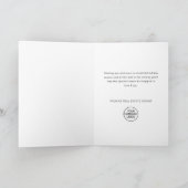 手描きおもしろいクリスマストインデナ企業のー シーズンカード (内部)