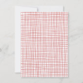 手描きお洒落ピザ&ワインブライダルシャワー 招待状 (裏面)