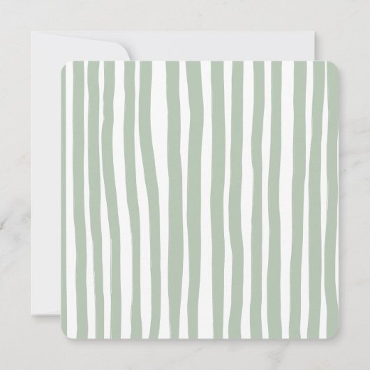 手描きお洒落メリークリスマスリース写真 招待状 (裏面)