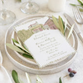 手描きお洒落城リハーサル夕食会 招待状