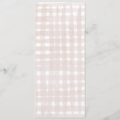 手描きお洒落春イースターブランチ メニュー (裏面)