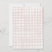 手描きお洒落春イースターブランチ 招待状 (裏面)