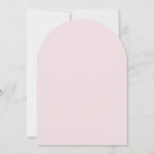 手描きお洒落誕生日ブランチ茶パーティー 招待状 (裏面)