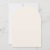 手描きお洒落誕生日ブランチ茶パーティー 招待状 (裏面)