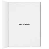 手描きのこれがニュージャージー州のグリーティングカード (内側 (右))