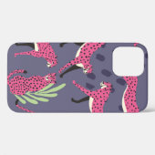手描きのエキゾチックな大きな猫pi Case-Mate iPhoneケース (裏面 (横))