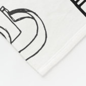 手描きのカメラ毛布のカメラマンのギフト フリースブランケット (角)