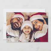 手描きのクラフト紙のクリスマスカード ジョイ・トゥ・ザ・ワールド シーズンカード (裏面)