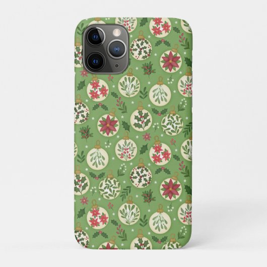 手描きのクリスマスオーナメント Case-Mate iPhoneケース (裏)